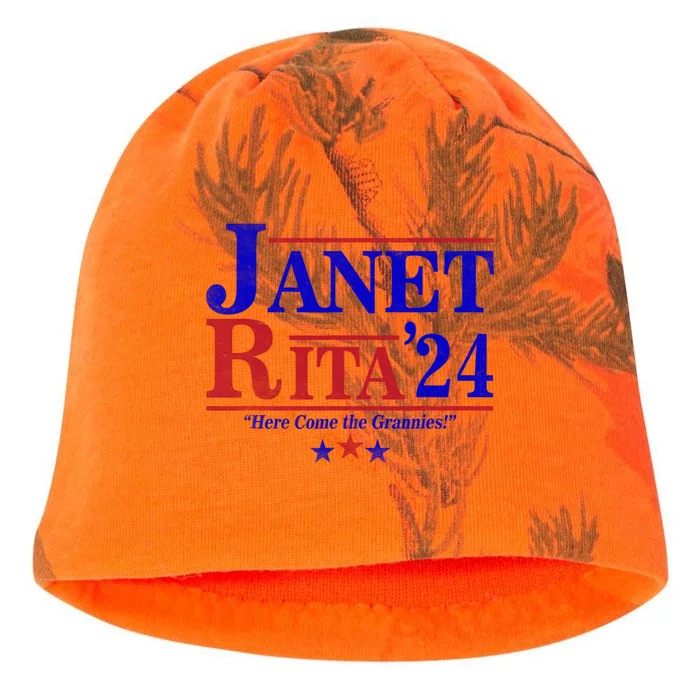 Janet And Rita 2024 Here Come The Grannies Kati - Camo Knit Beanie