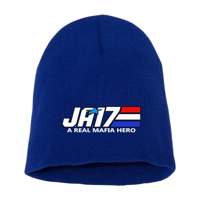 Ja17 A Real Mafia Hero Short Acrylic Beanie