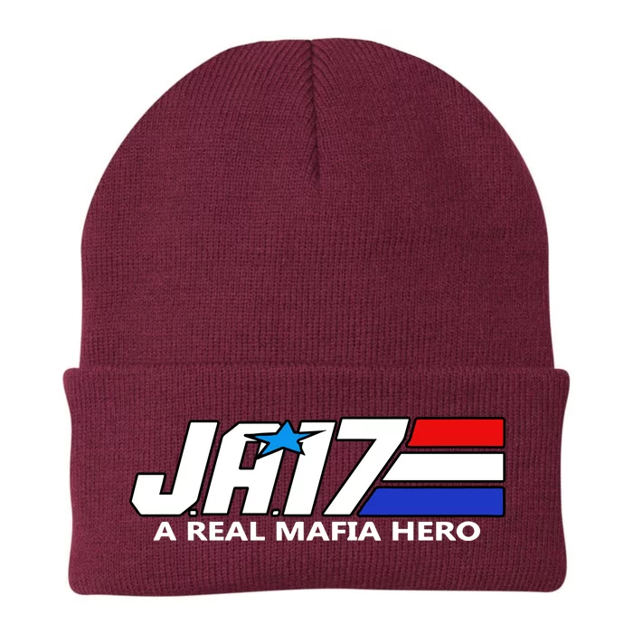 Ja17 A Real Mafia Hero Knit Cap Winter Beanie