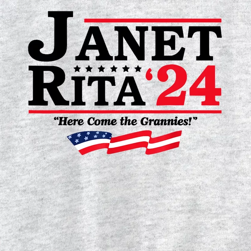 Janet And Rita For President 2024 Here Come The Grannies 24s Kids Sweatshirt