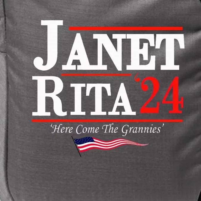 Janet And Rita 2024 Here Come The Grannies Impact Tech Backpack