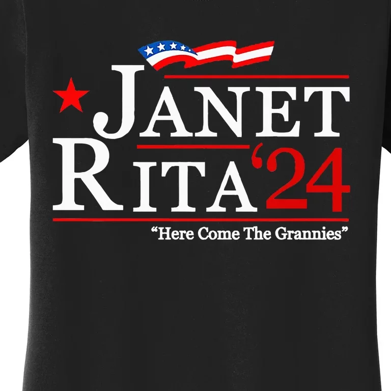 Janet And Rita For President 2024 Women's T-Shirt