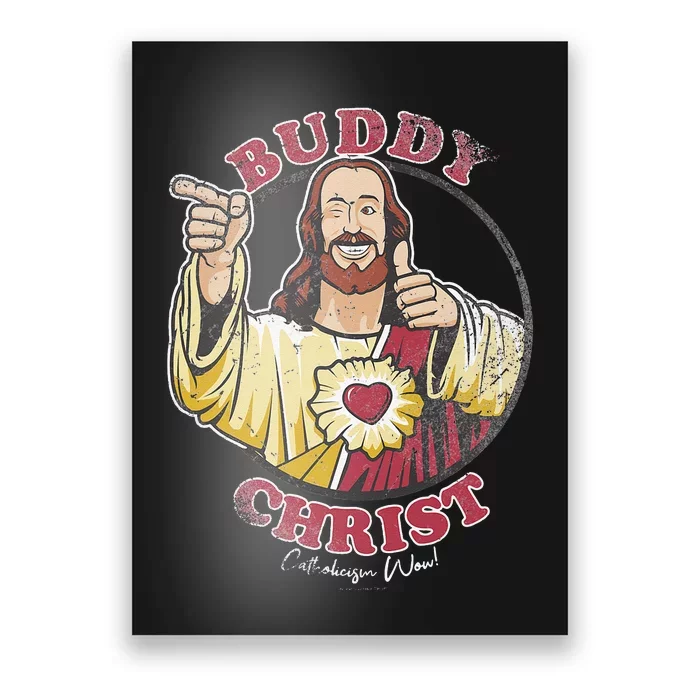 Jay and Silent Bob Buddy Christ Circle Portrait Poster