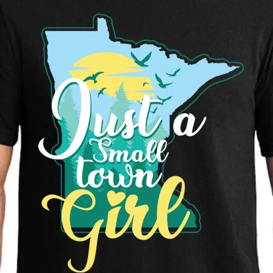 Just A Small Town Minnesota Gift Pajama Set