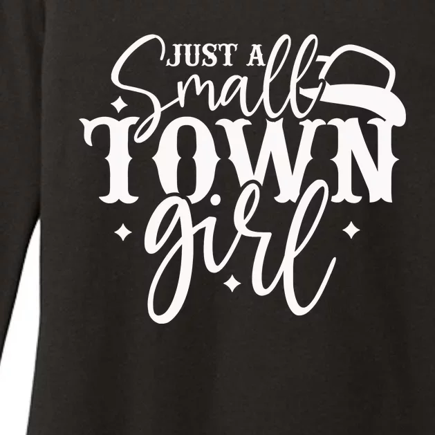 Just A Small Town Girl Womens CVC Long Sleeve Shirt