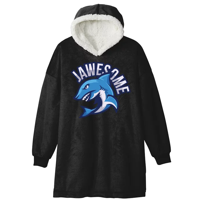 JaweSome Angry Shark Hooded Wearable Blanket