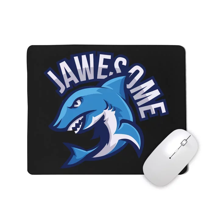 JaweSome Angry Shark Mousepad