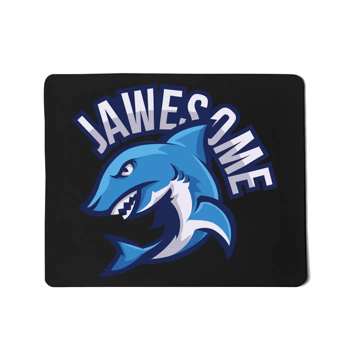 JaweSome Angry Shark Mousepad