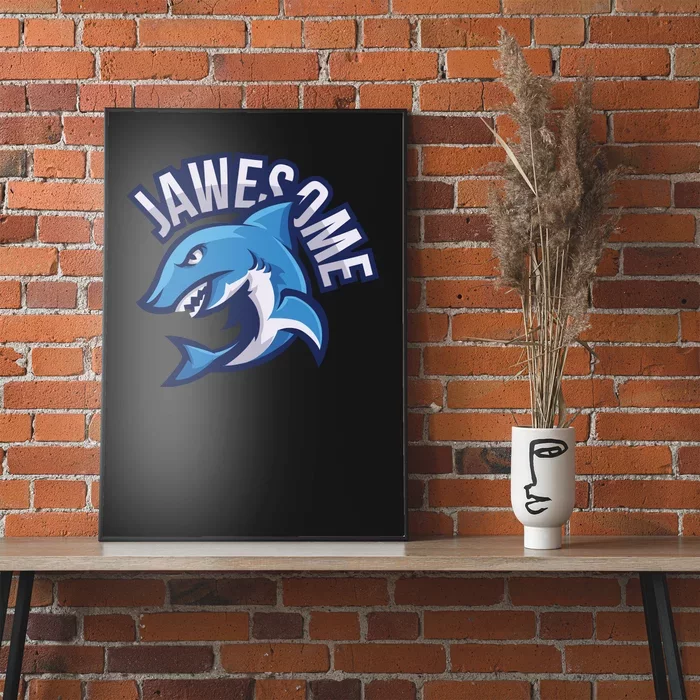 JaweSome Angry Shark Poster