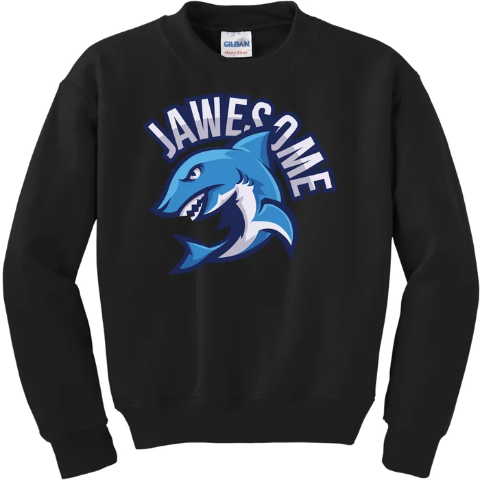 JaweSome Angry Shark Kids Sweatshirt