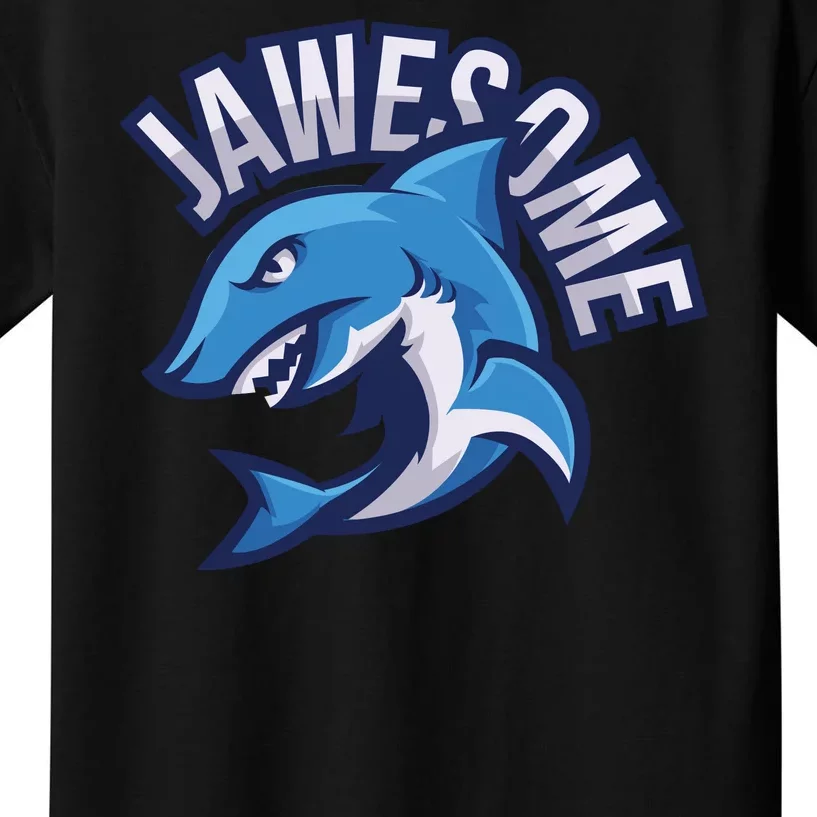 JaweSome Angry Shark Kids T-Shirt