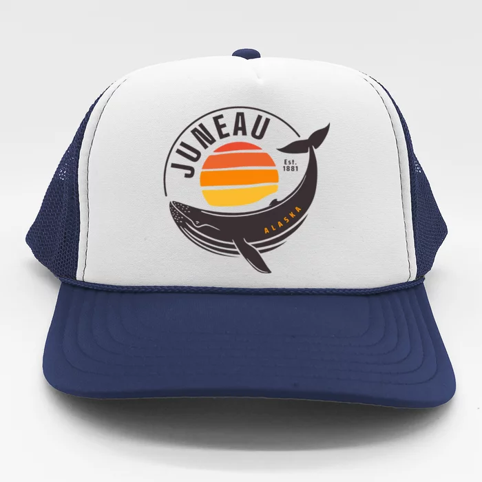 Juneau Alaska Souvenir Trucker Hat