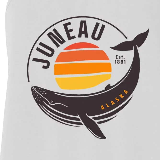 Juneau Alaska Souvenir Women's Racerback Tank