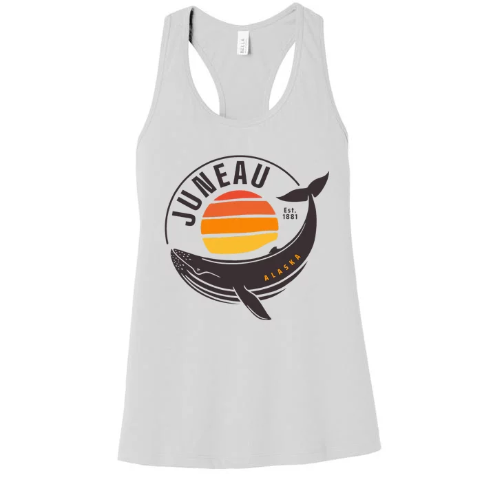 Juneau Alaska Souvenir Women's Racerback Tank