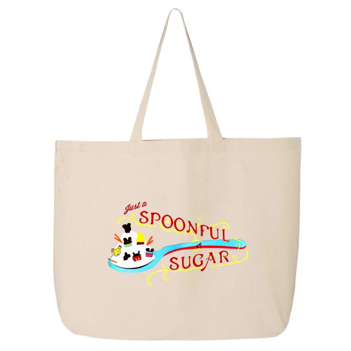 Just A Spoonful Of Sugar Graphic Tee 25L Jumbo Tote