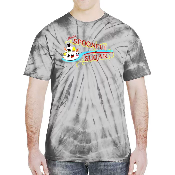 Just A Spoonful Of Sugar Graphic Tee Tie-Dye T-Shirt