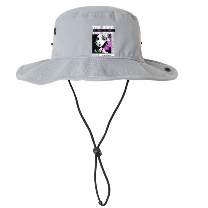 Japanese Aesthetic Sad Anime Streetwear Legacy Cool Fit Booney Bucket Hat