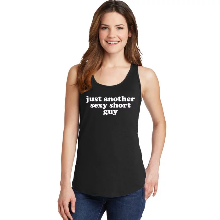 Just Another Sexy Short Guy Funny Ladies Essential Tank