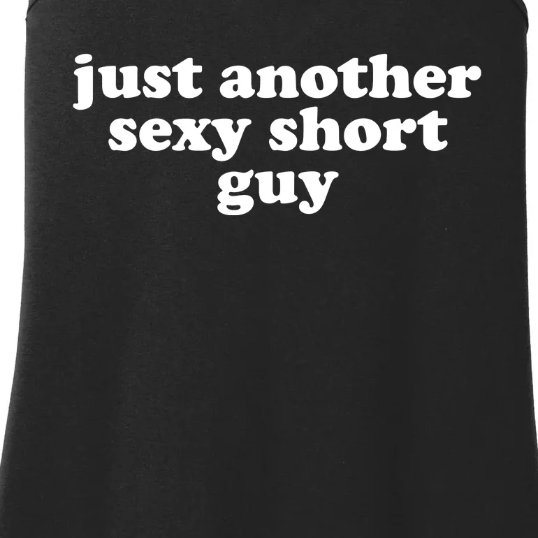 Just Another Sexy Short Guy Funny Ladies Essential Tank