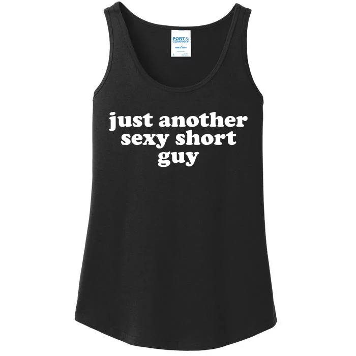 Just Another Sexy Short Guy Funny Ladies Essential Tank