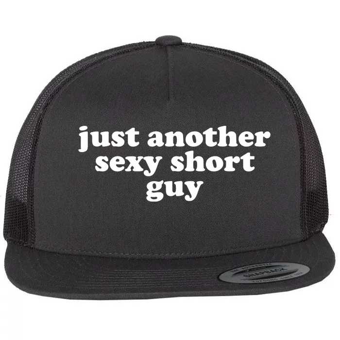 Just Another Sexy Short Guy Funny Flat Bill Trucker Hat