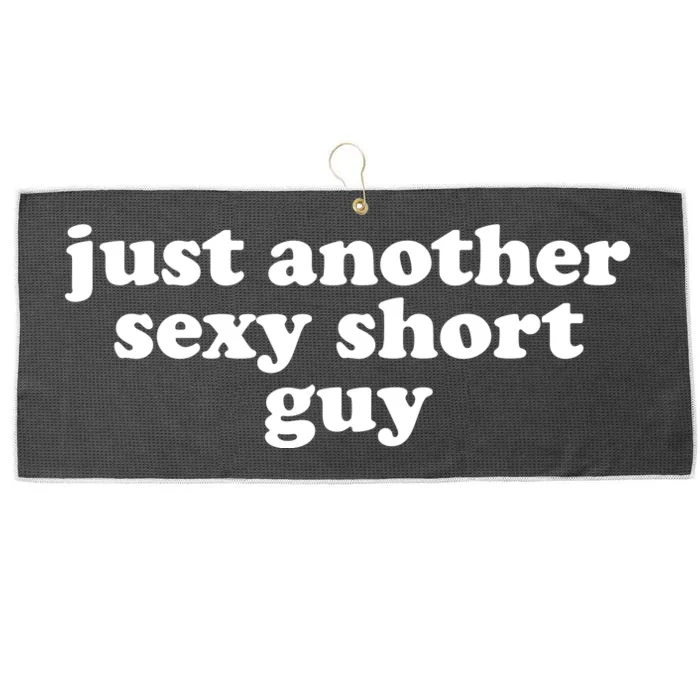 Just Another Sexy Short Guy Funny Large Microfiber Waffle Golf Towel