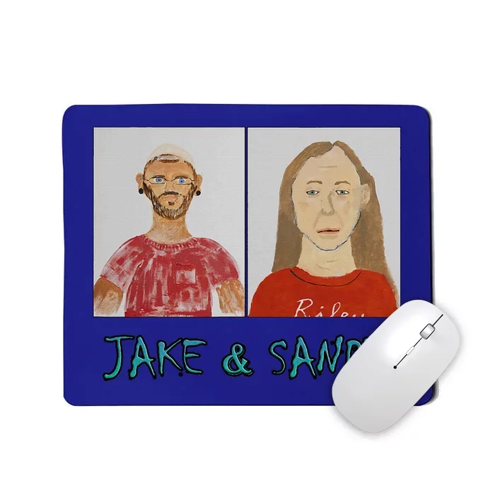 Jake And Sandy Portraits Mousepad