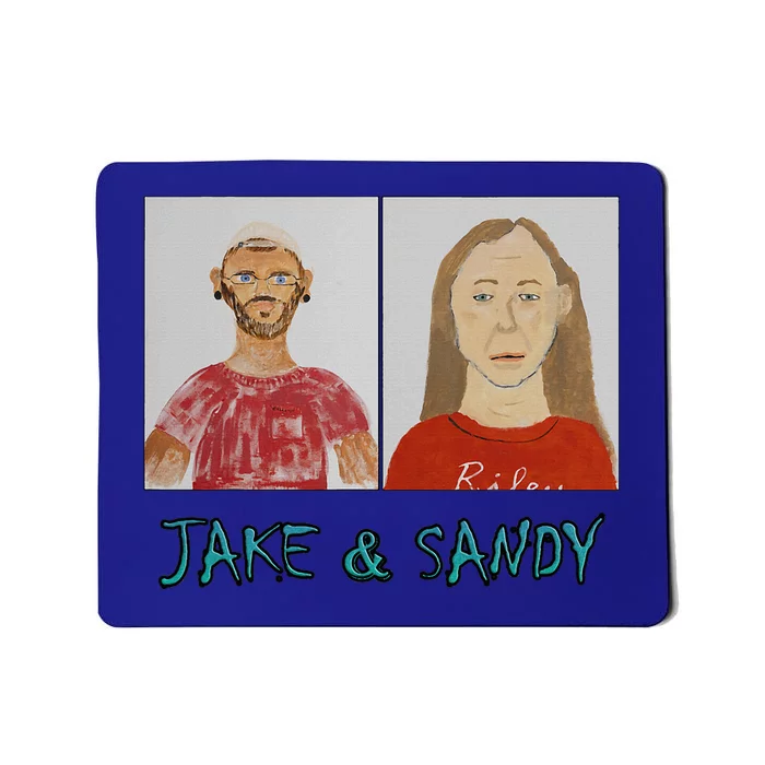 Jake And Sandy Portraits Mousepad