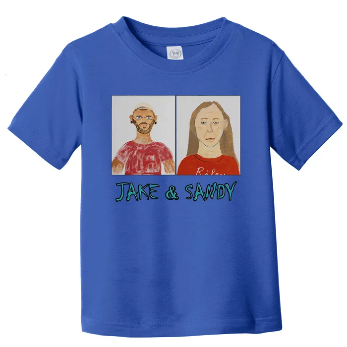 Jake And Sandy Portraits Toddler T-Shirt