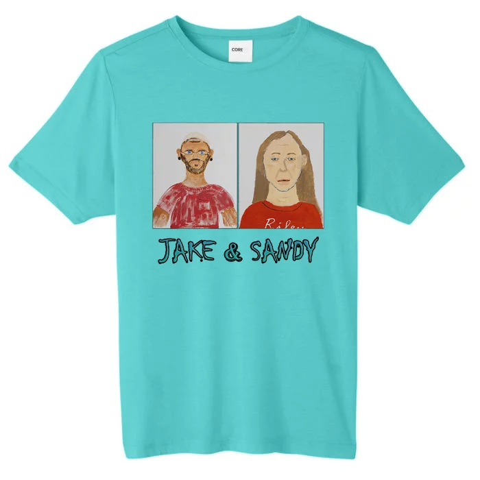 Jake And Sandy Portraits ChromaSoft Performance T-Shirt