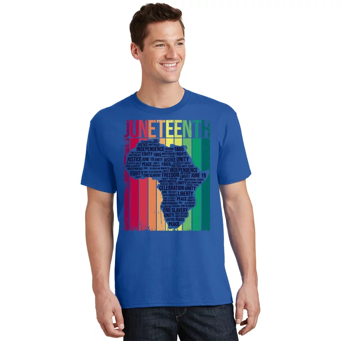 Juneteenth African Slave Freedom Black Mom Dad Cute Gift T-Shirt