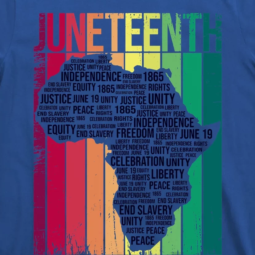 Juneteenth African Slave Freedom Black Mom Dad Cute Gift T-Shirt