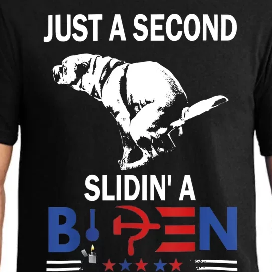 Just A Second Slidin' A Biden Pajama Set