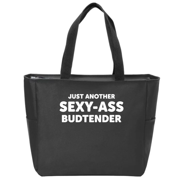 Just Another Sexyass Budtender Zip Tote Bag