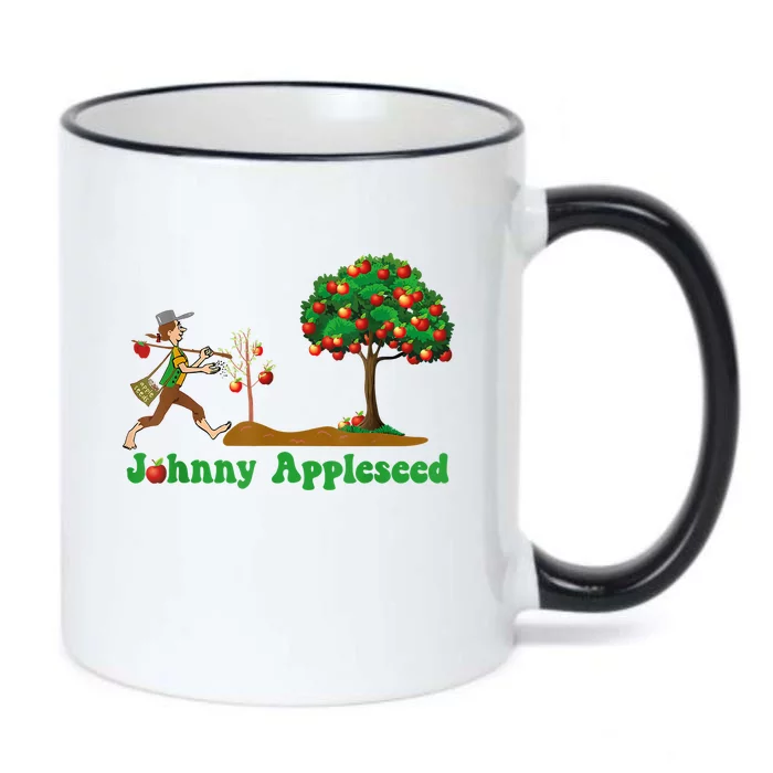 Johnny Appleseed Sept 26 Celebrate Legends Black Color Changing Mug