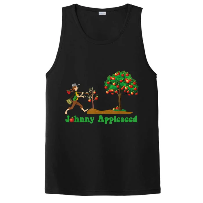 Johnny Appleseed Sept 26 Celebrate Legends Performance Tank