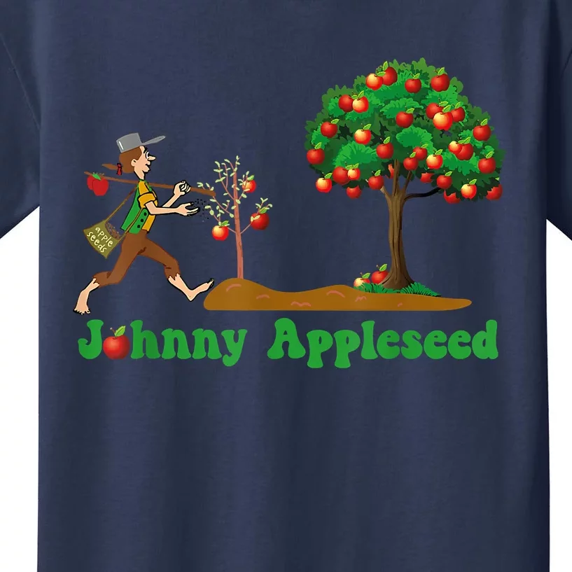 Johnny Appleseed Sept 26 Celebrate Legends Kids T-Shirt