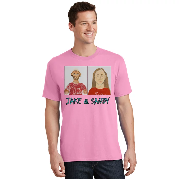 Jake And Sandy Portraits T-Shirt