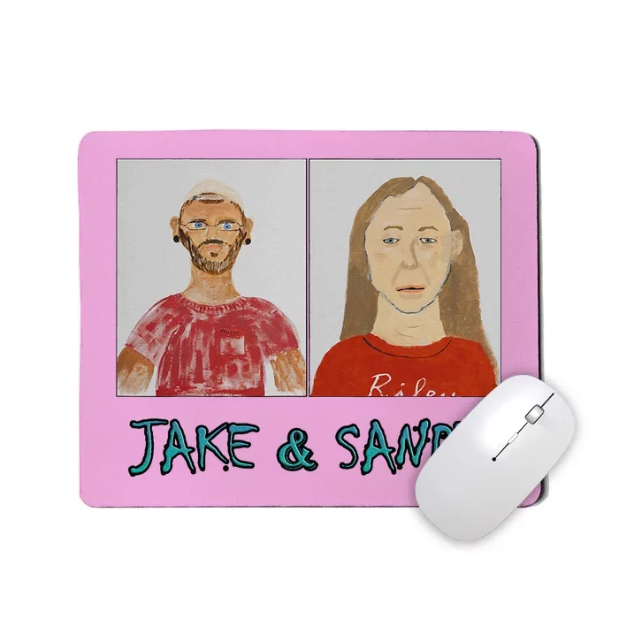 Jake And Sandy Portraits Mousepad