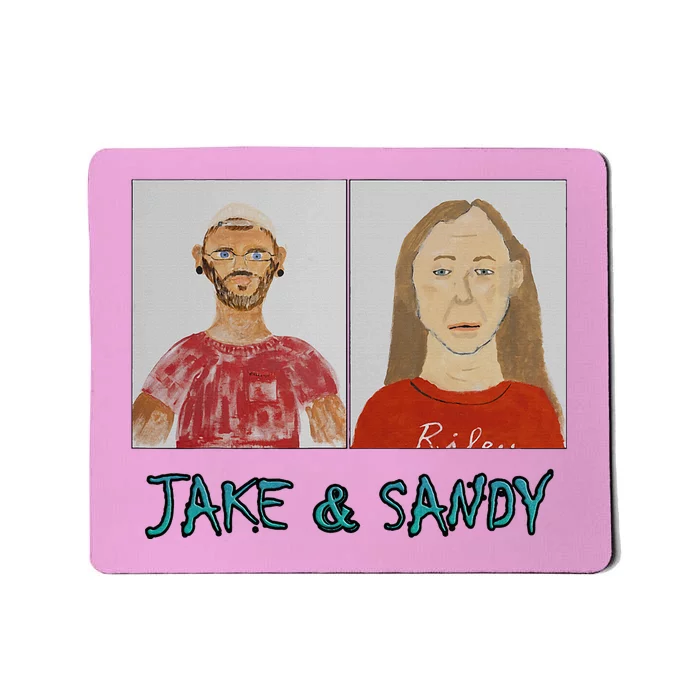 Jake And Sandy Portraits Mousepad