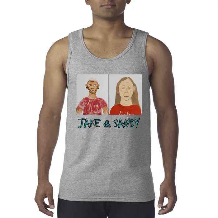 Jake And Sandy Portraits Tank Top