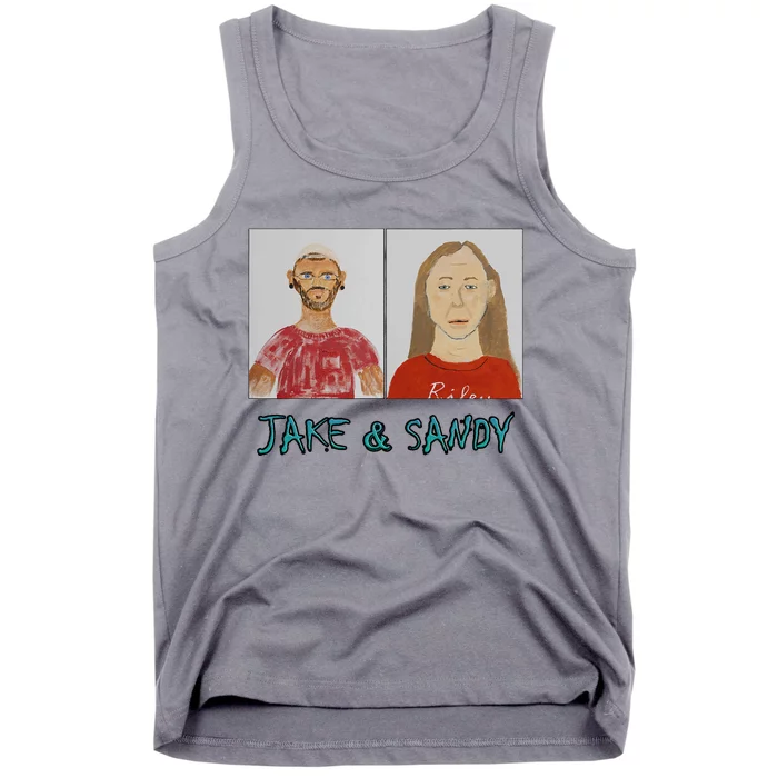 Jake And Sandy Portraits Tank Top