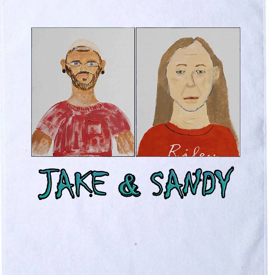 Jake And Sandy Portraits Platinum Collection Golf Towel