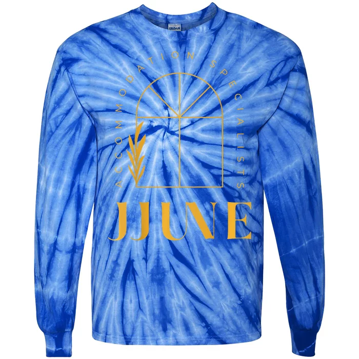 Jjune Accommodation Specialists Tie-Dye Long Sleeve Shirt