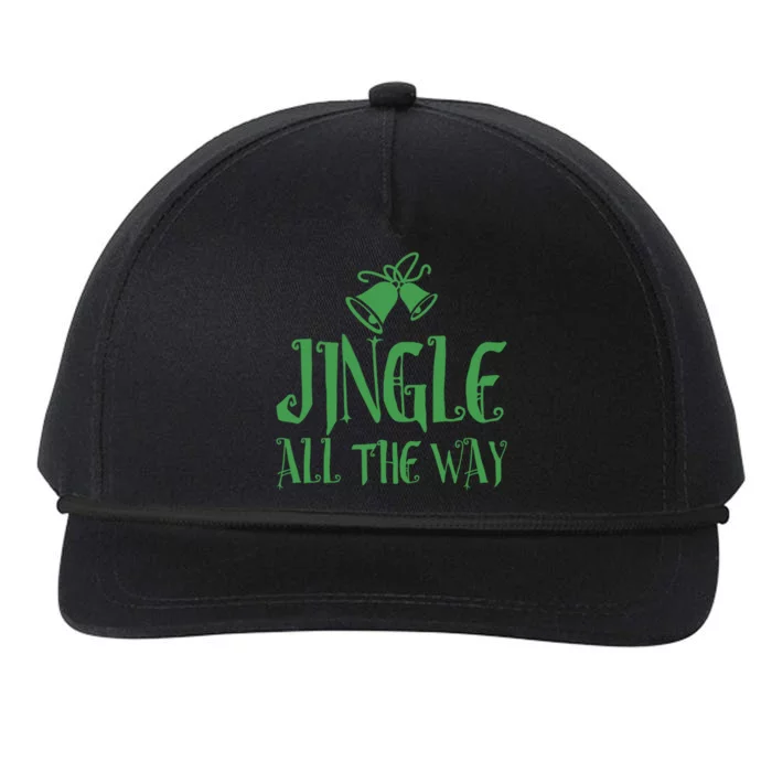 Jingle All The Way! You’Re Never Too Early For The Holidays! Great Gift Snapback Five-Panel Rope Hat