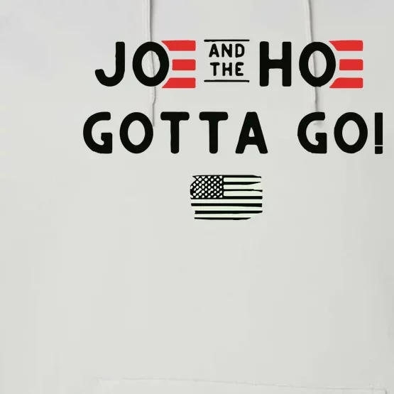 Joe And The Hoe Gotta Go! American Flag Performance Fleece Hoodie