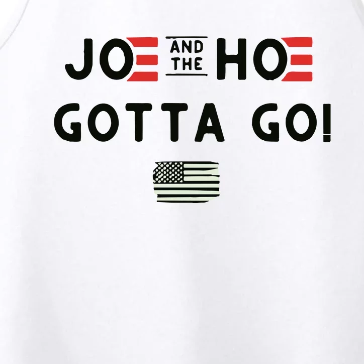 Joe And The Hoe Gotta Go! American Flag Performance Tank