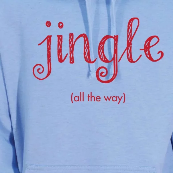 Jingle All The Way Christmas Design Gift Unisex Surf Hoodie