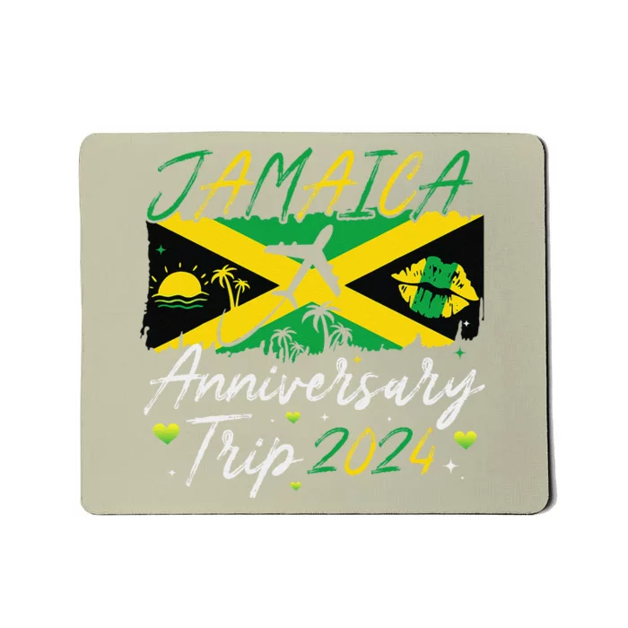 Jamaica Anniversary Trip 2024 Couple Summer Vacation Trip Mousepad