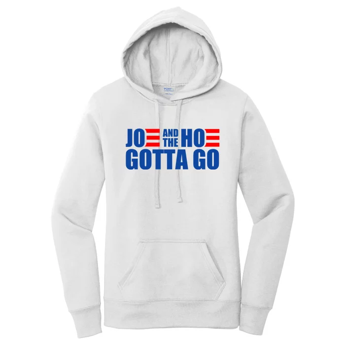 Joe And The Hoe Gotta Go Funny Women's Pullover Hoodie